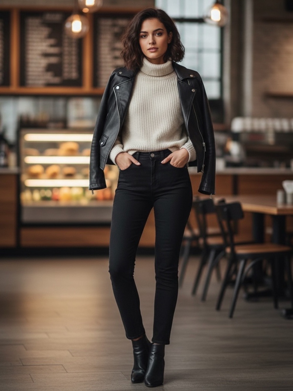 • Toteme • High-Rise Black Skinny Jeans for Women 27